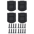 Set of 4 Metal Locks for Wooden Boxes (Retro Style)