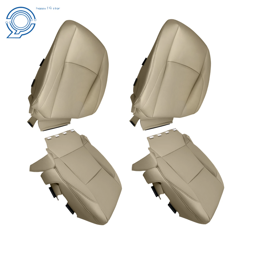 Set of 2 Leather Seat Covers for Lexus ES350 (2007–2012) Beige