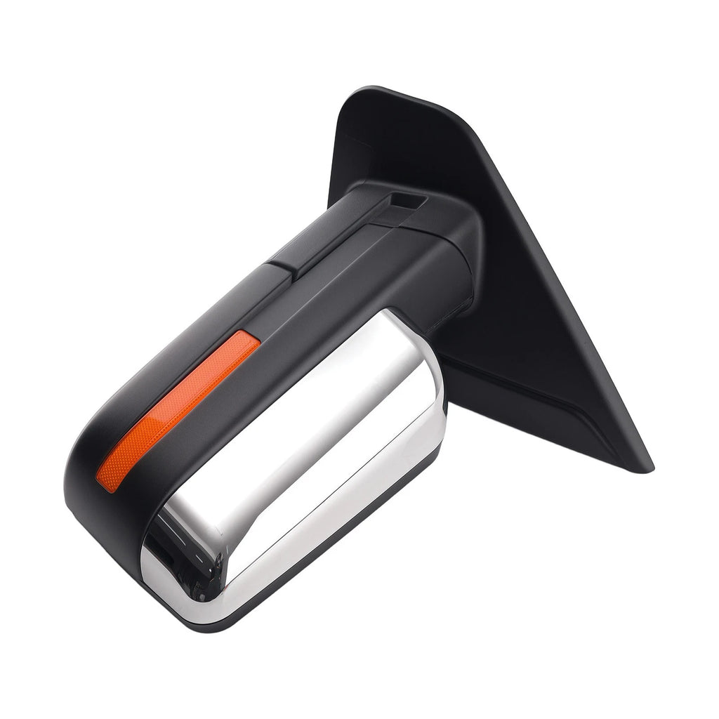 Chrome Towing Mirror Left for Ford F-150 (2004–2014) Power Heated