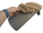 Fleece Console Lid Armrest Cover for Lexus ES350 (2013–2018) Beige