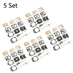 Set of 5 Carburetor Diaphragm Kit for Stihl 021 023 025 026, Homelite 240 245