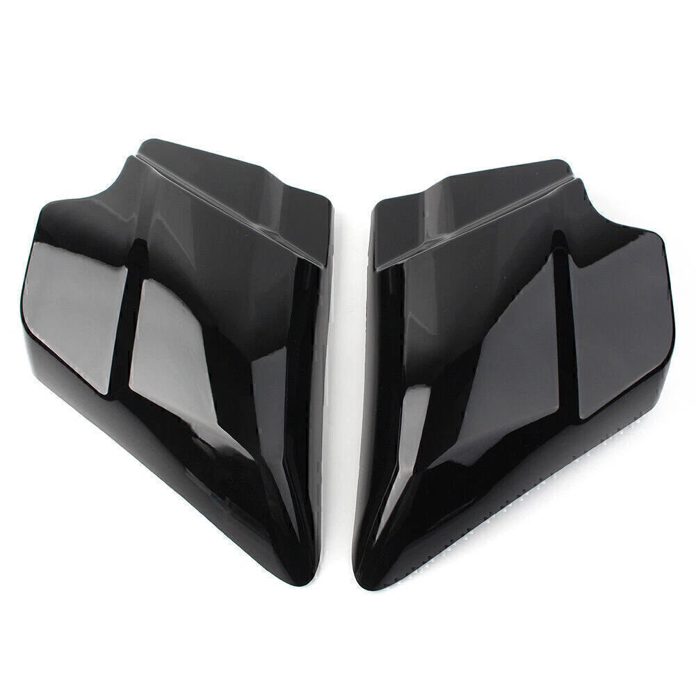 Vivid Black Side Covers for Harley Touring Road King Electra Glide (2014–2016)