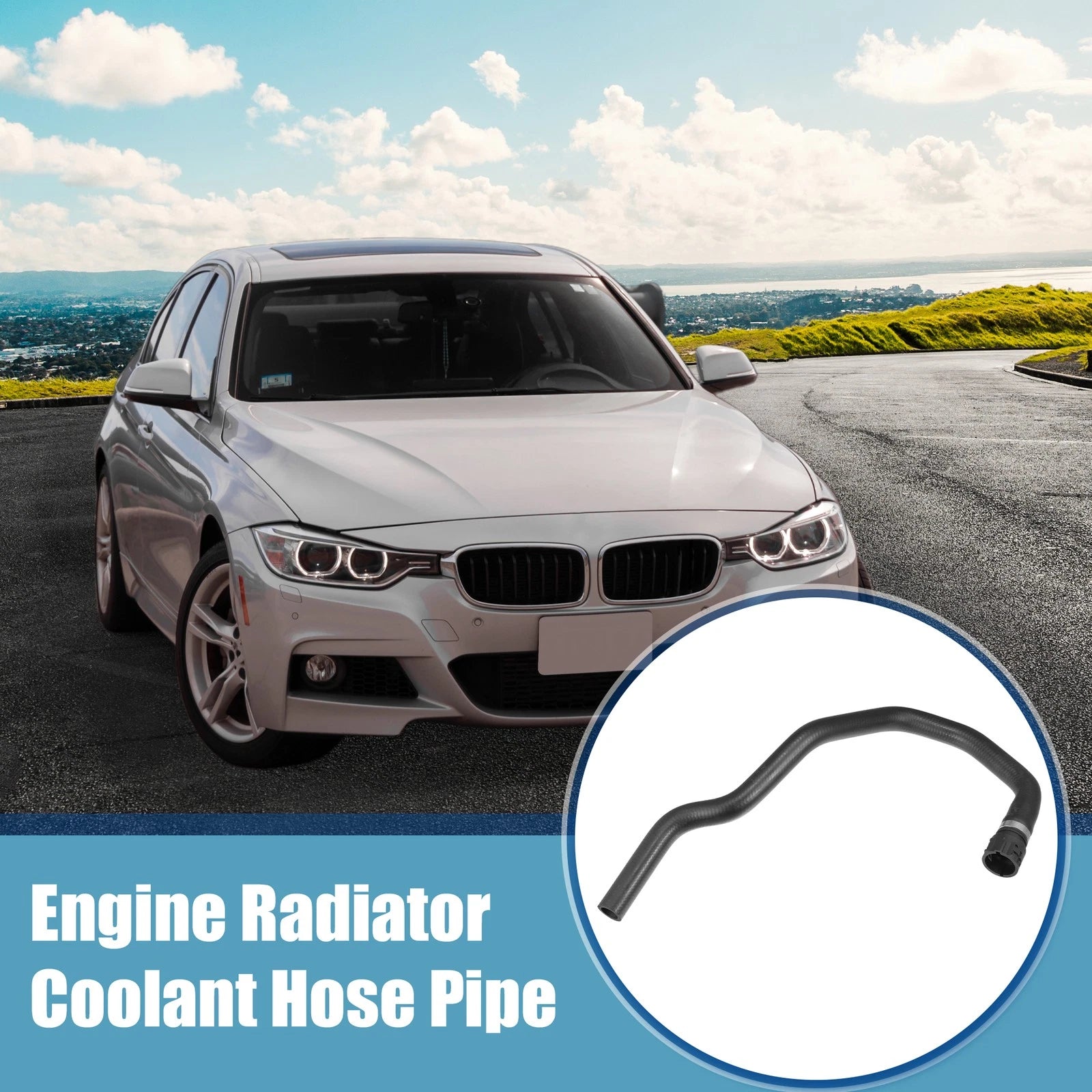 Engine Radiator Coolant Heater Hose for BMW (No. 64218376999)