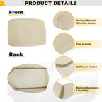 Middle Console Lid Armrest Leather Cover for Toyota 4Runner (2010–2023) Beige Tan