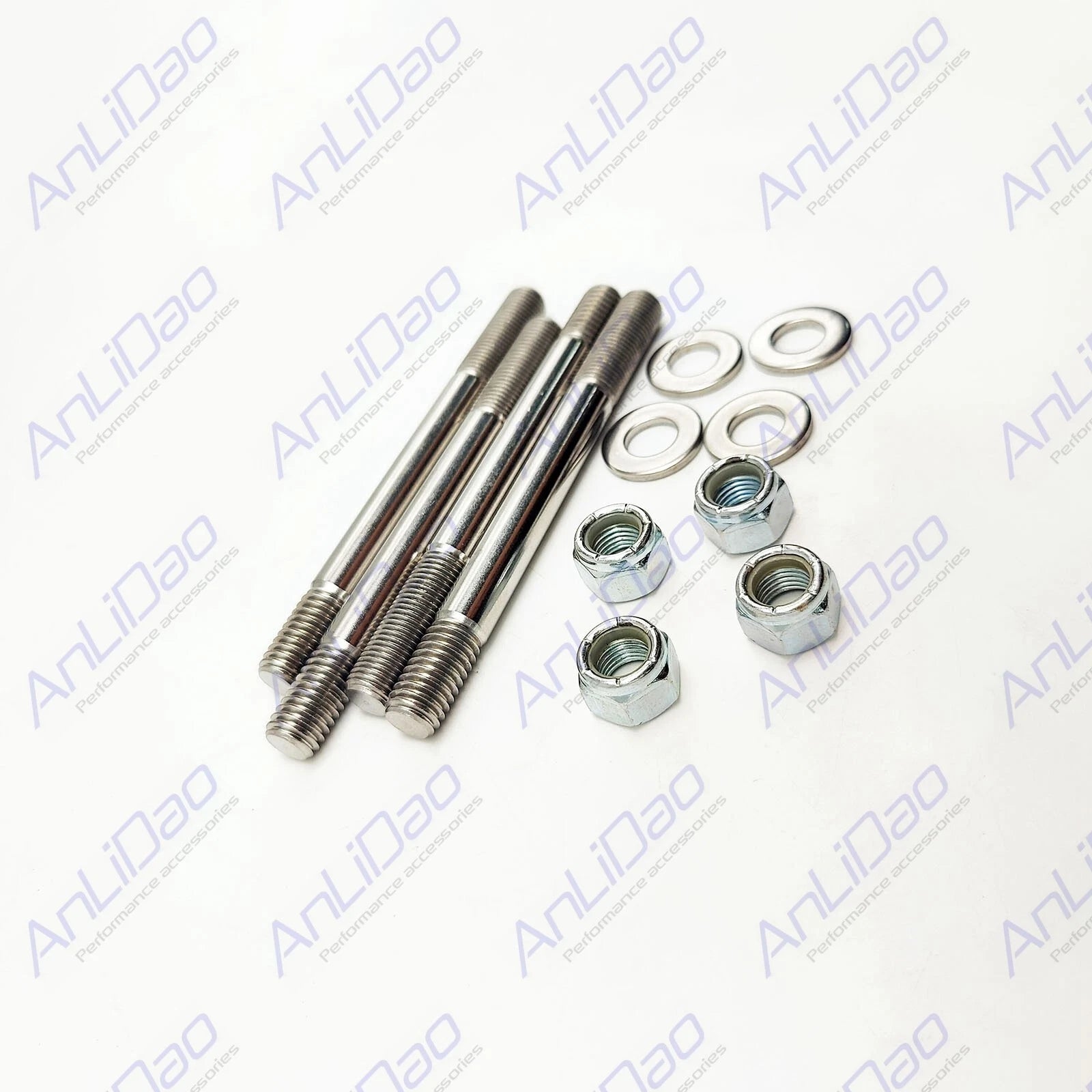 Set of 4 Gimbal Housing Studs for Mercruiser Alpha 1 Gen II, MC1, Bravo 1-3 (16-866652)