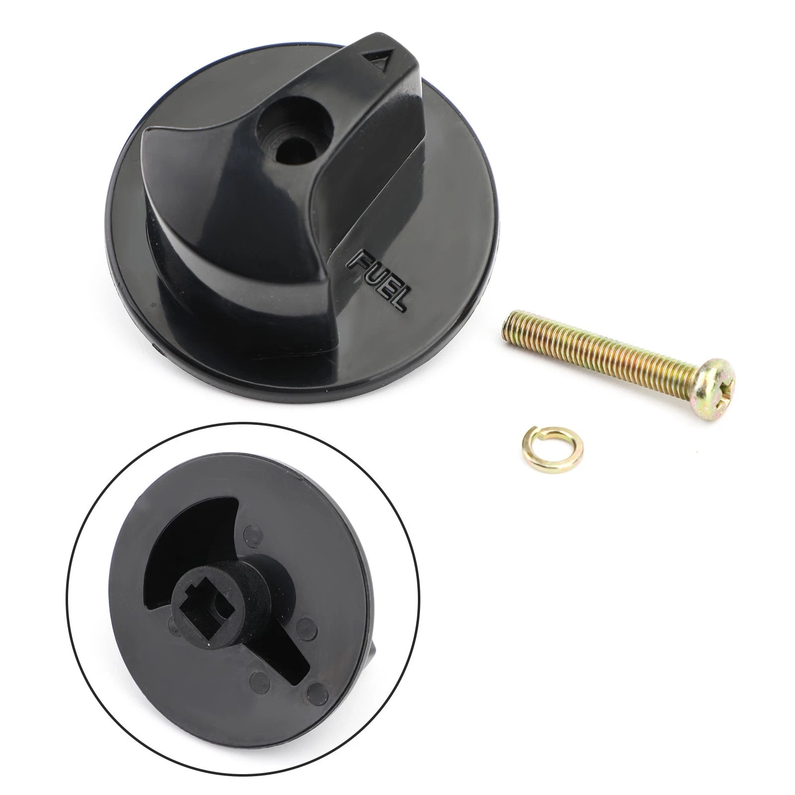 Fuel Petcock Turn Lever Knob Screw for Honda Sportrax 400 TRX400EX (1999–2014)