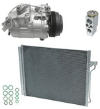 AC Compressor Kit w Condenser Replacement for BMW 760Li 6.0L (2014–2014)