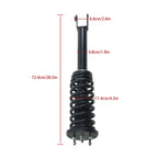2X Front Shock Absorber Struts for Jaguar X351 XJR575 (2018–2019)