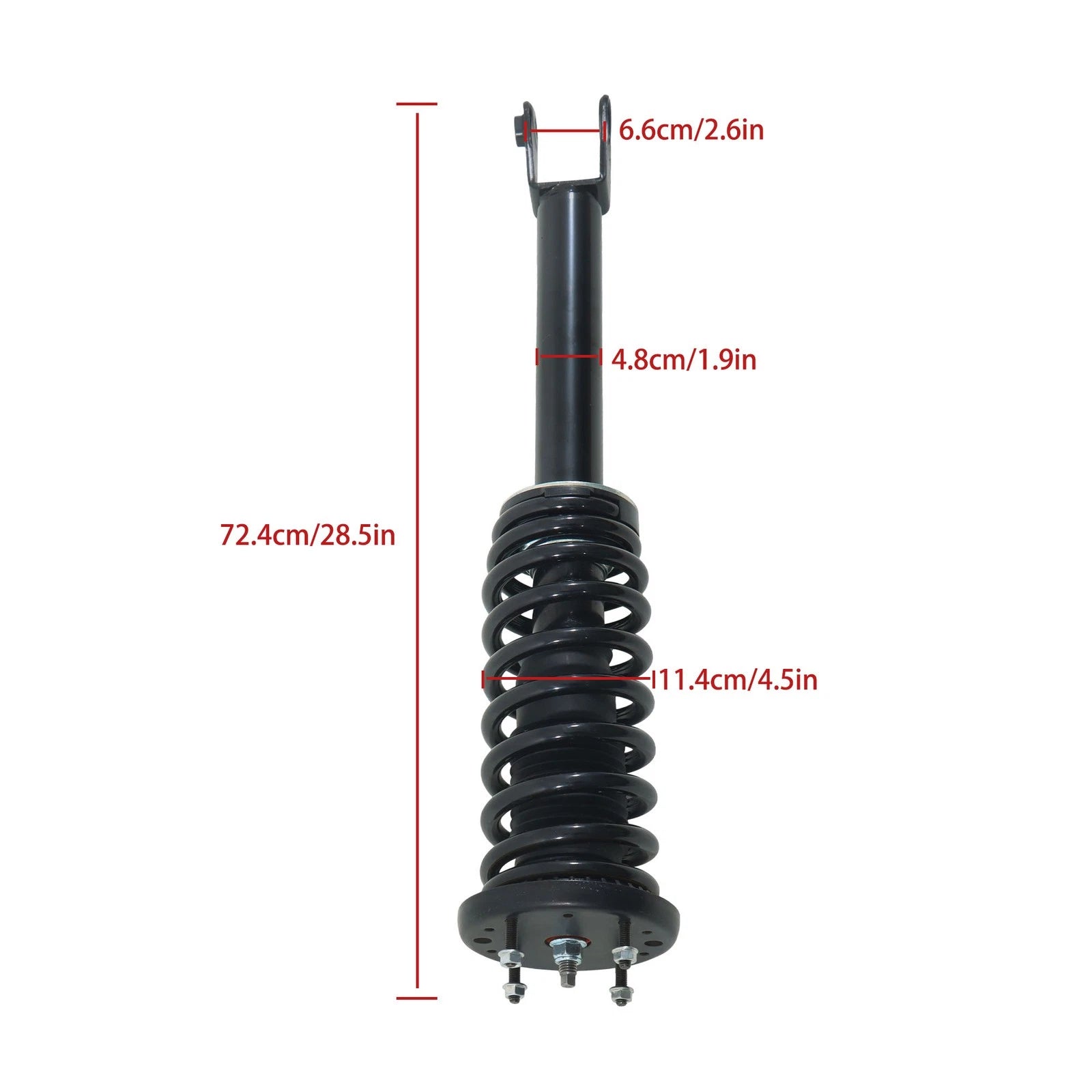 2X Front Shock Absorber Struts for Jaguar X351 XJR575 (2018–2019)