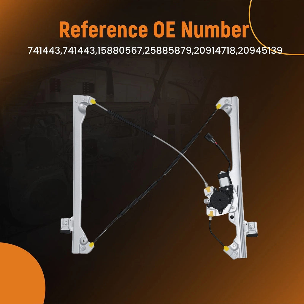 Front Right Window Regulator for Cadillac Escalade EXT (2007–2008) 15880567