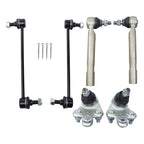 Set of 6 Outer Tie Rods for Toyota Venza (2009-2016)