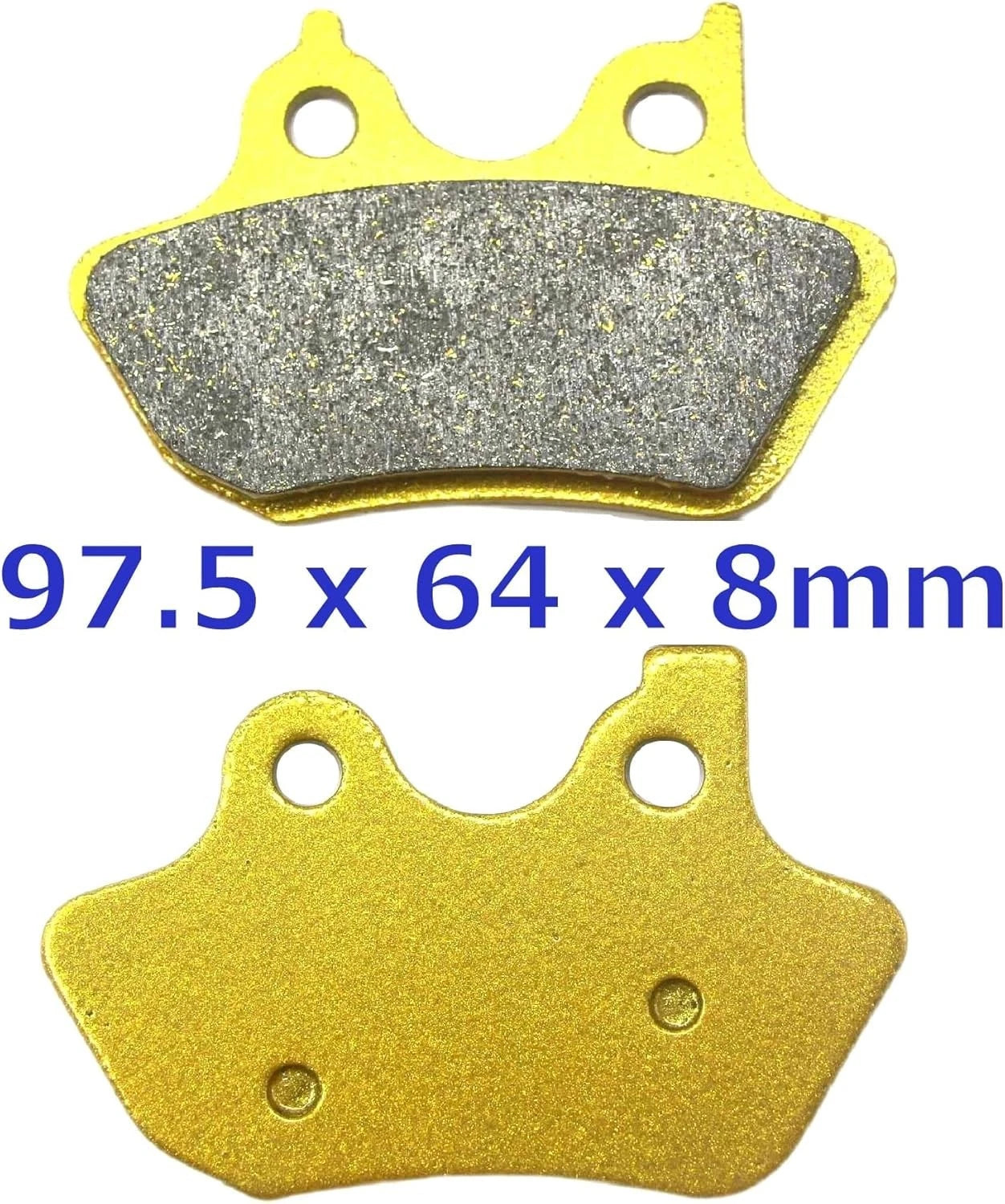 Brake Pads for Harley Touring, Sportster, Dyna, Softail, V-Rod (2000–2023)