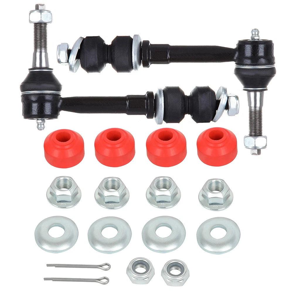 Set of 4 Sway Bar End Links & Bushings for Dodge Ram (2000–2002)