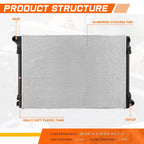 Full Aluminum Core Radiator for VW Atlas Cross Sport 2.0L Turbo (2018–2023) DPI-13756