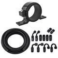 10FT AN6 Nylon Braided Fuel Line Kit for Universal Applications