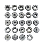 24PC Collet Set ER40 3-25mm for Milling Machines
