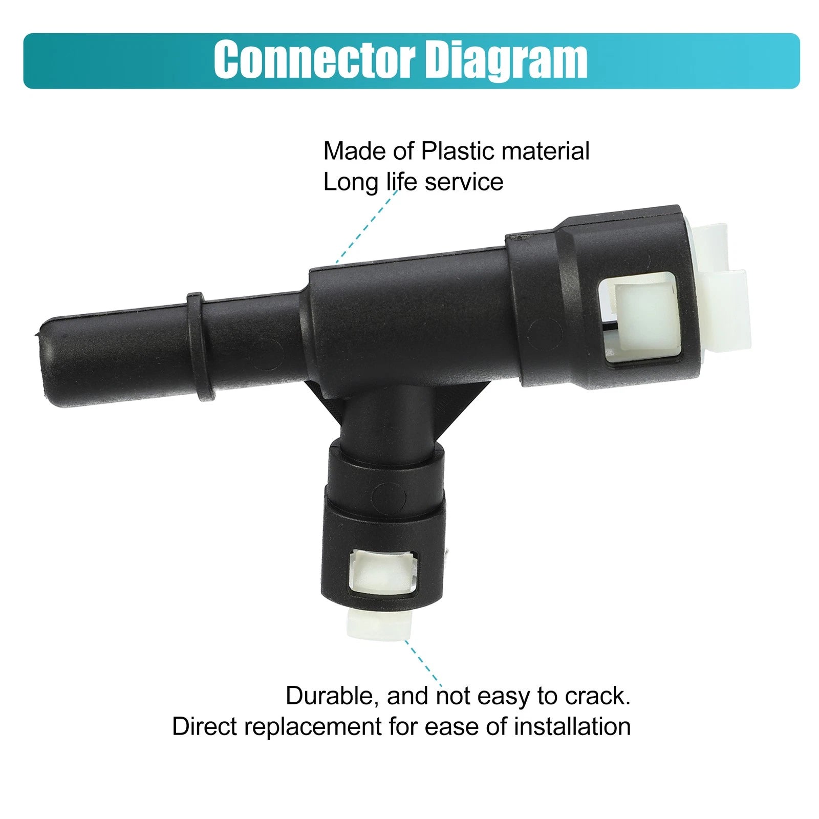 Engine Coolant Hose Connector No. 15055342 for Chevrolet Suburban 1500 (2000–2014)