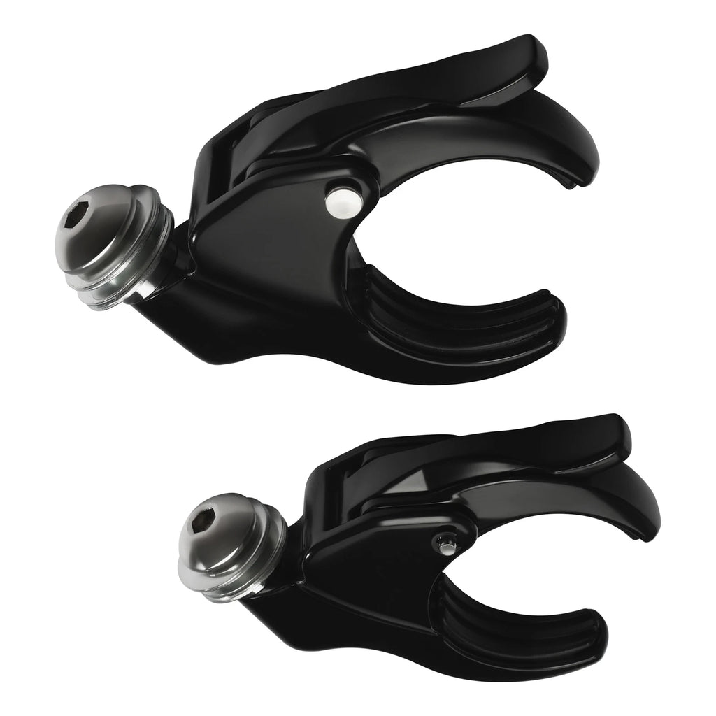 2X 49mm Windshield Clamps for Harley Breakout FXBR FXBRS FXBB (2018–2024)