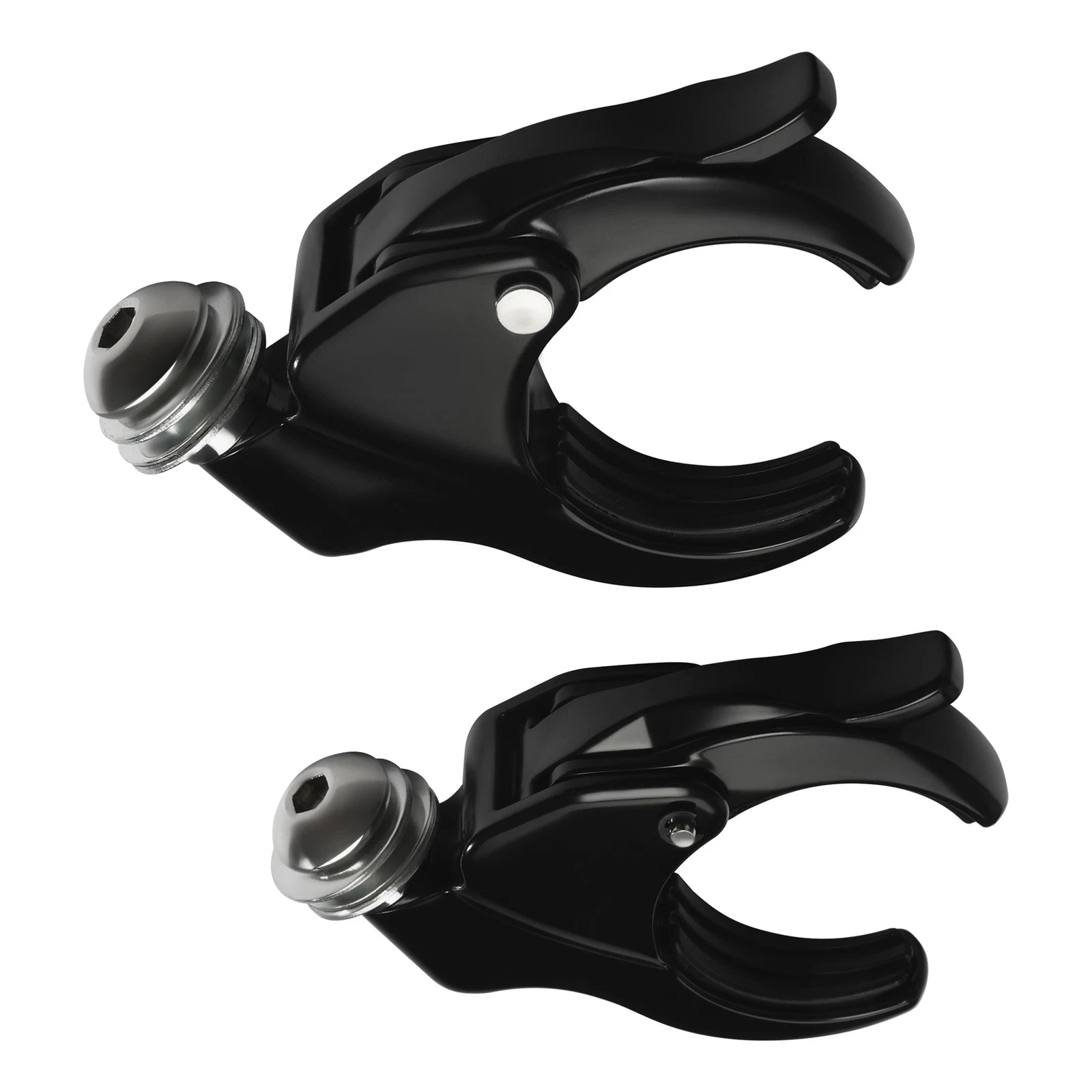 2X 49mm Windshield Clamps for Harley Breakout FXBR FXBRS FXBB (2018–2024)
