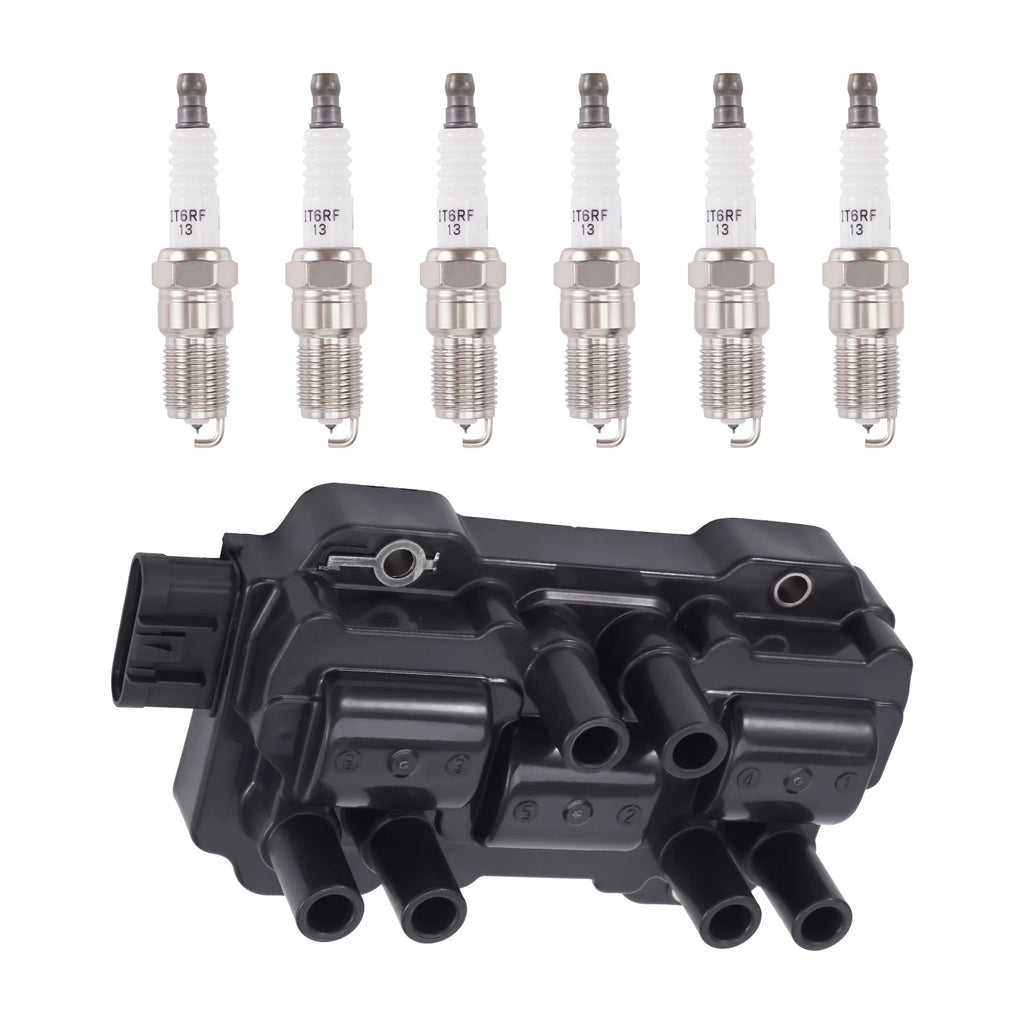 Ignition Coil & Spark Plug for Buick Lucerne 3.9L V6 (2009–2011)