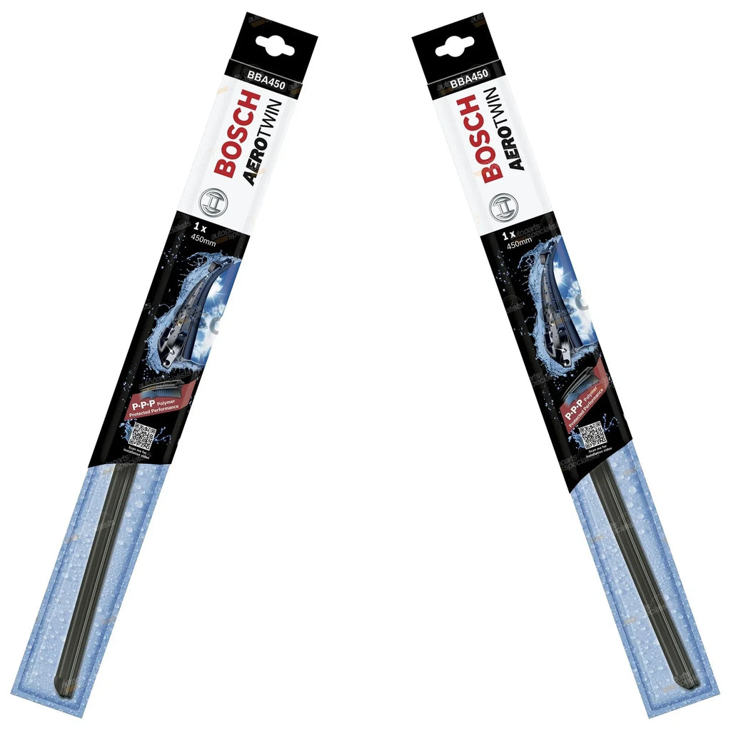 Front Pair Aerotwin Wiper Blades for Mazda 929 HB (1982-1987)