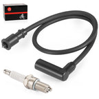 Spark Plug & Wire Cap for Hisun UTV 250 400 450 500, Massimo Gunner 250 (2008–2023)