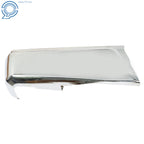 Left Chrome Rear Bumper End Cap for Ford F150 (2015-2020)