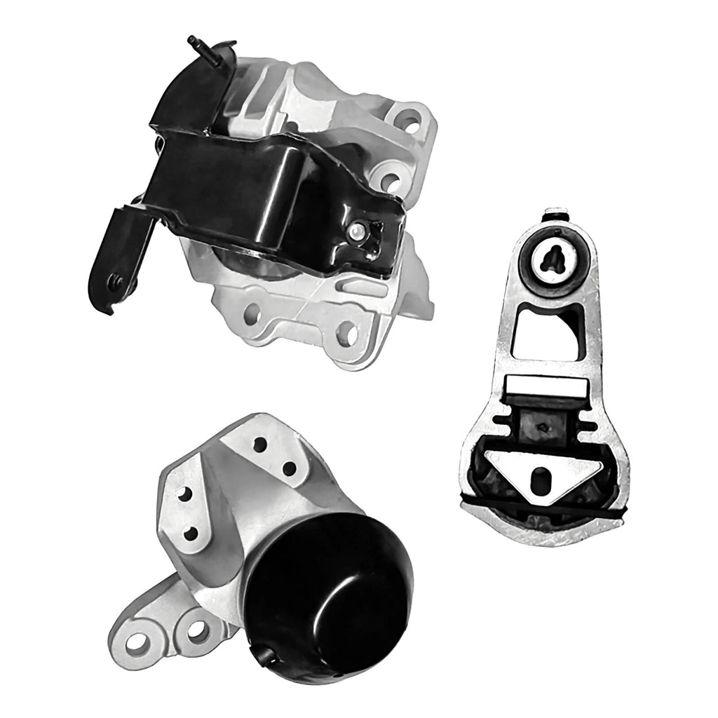 3x Motor Mount Kit for Ford Explorer V6 3.5L (2011–2015) Automatic