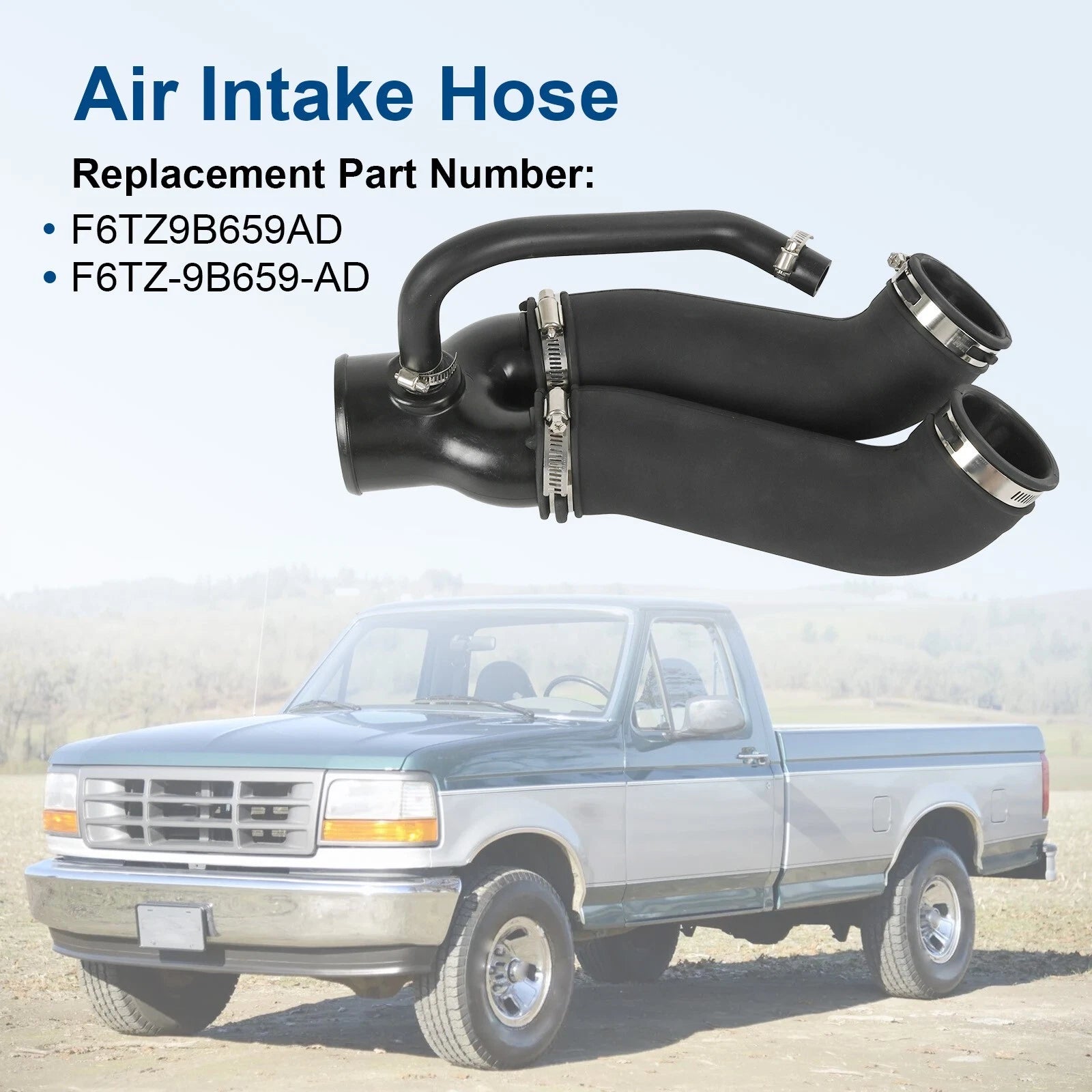 Air Intake Duct Hose for Ford F150 F250 F350 (1994–1997)