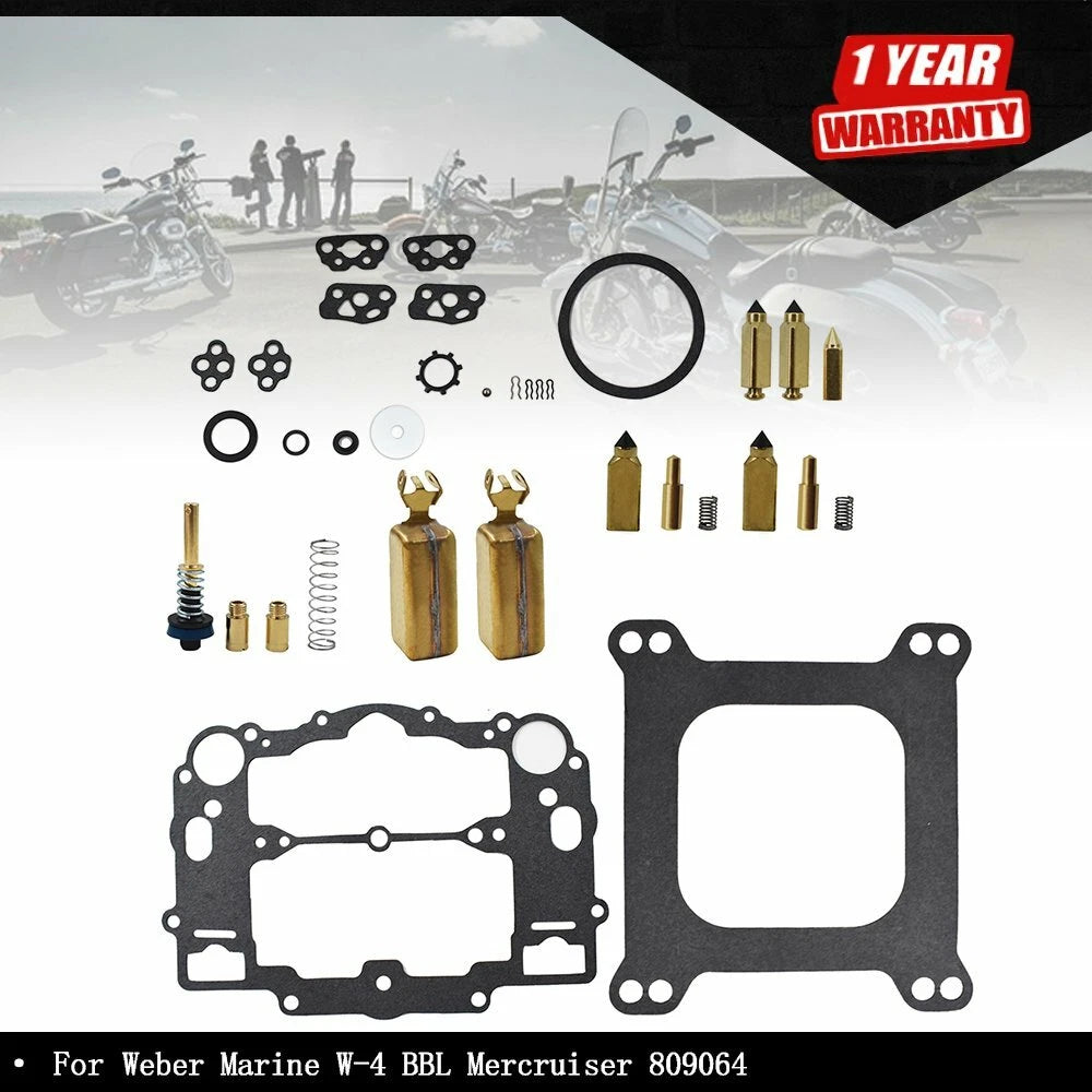 Weber Marine Carburetor for Mercruiser W-4 BBL (Year Range Not Specified)