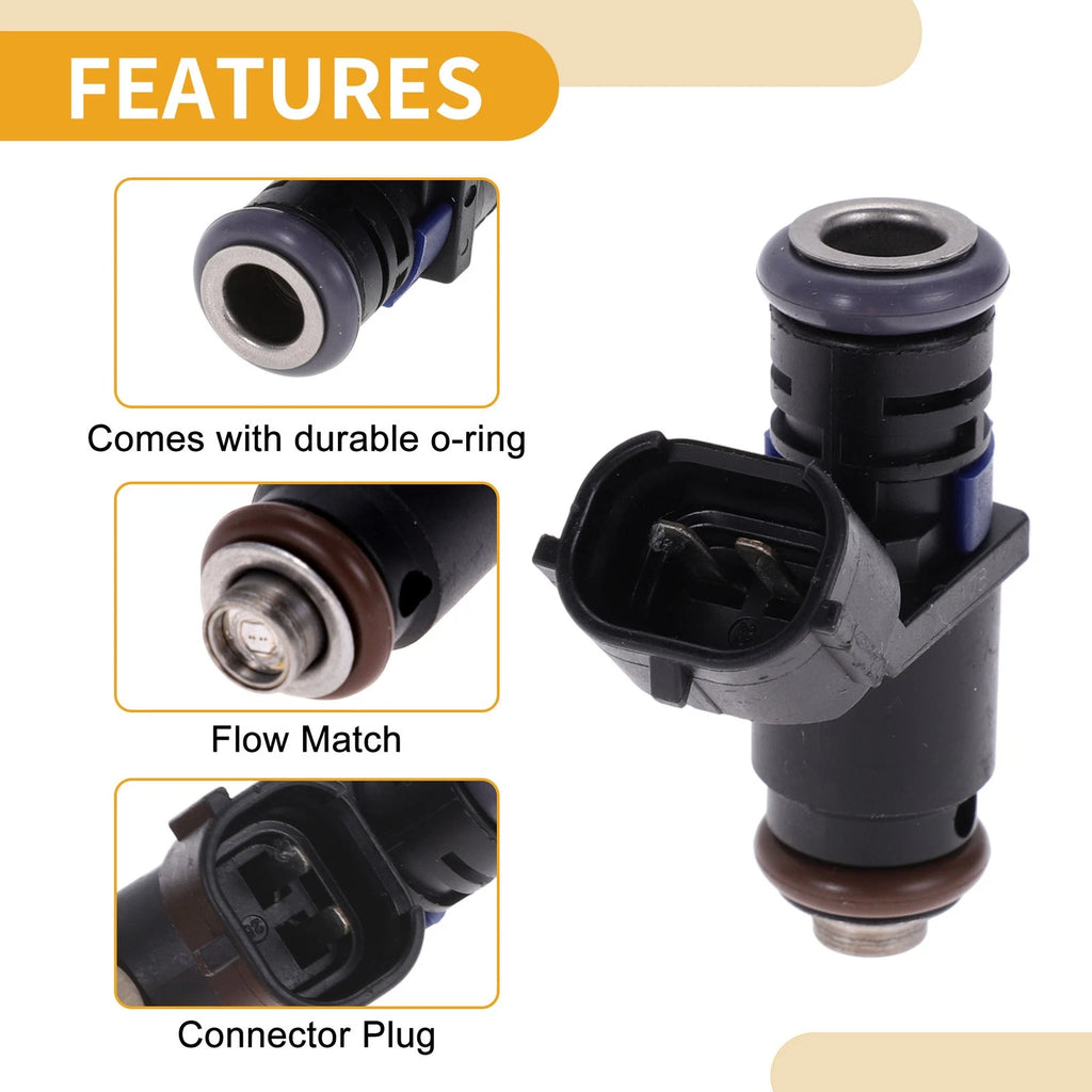 1 Pc Fuel Injector No.04E906031F for Volkswagen Polo V (2009–2017)
