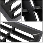 Rear Window Louver for Ford Mustang Fastback (1979–1993) Black ABS