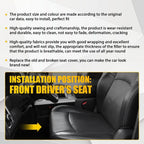 Driver Side Bottom Leather Seat Cover for Dodge Ram Laramie 2500 (2013–2018)