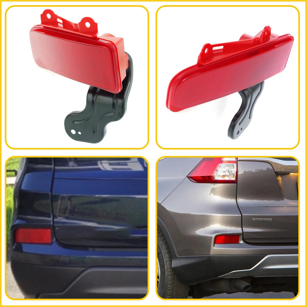 Left Rear Bumper Reflector Lights for Honda CR-V (2015â2016)