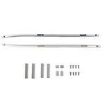 Cross Bar Roof Rail Rack Carrier for Honda CR-V (2012–2016) ABS Silver