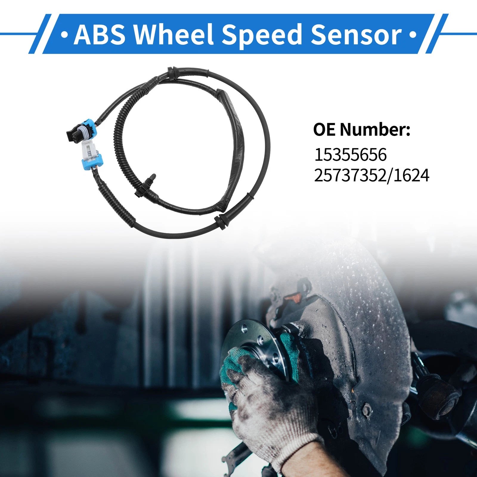 ABS Wheel Speed Sensor for Buick LeSabre (No. 15355656/25737352/1624)