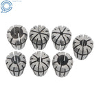 7 Piece Collet Set ER11 1mm 2mm 3mm 4mm 5mm 6mm 7mm CNC Tool