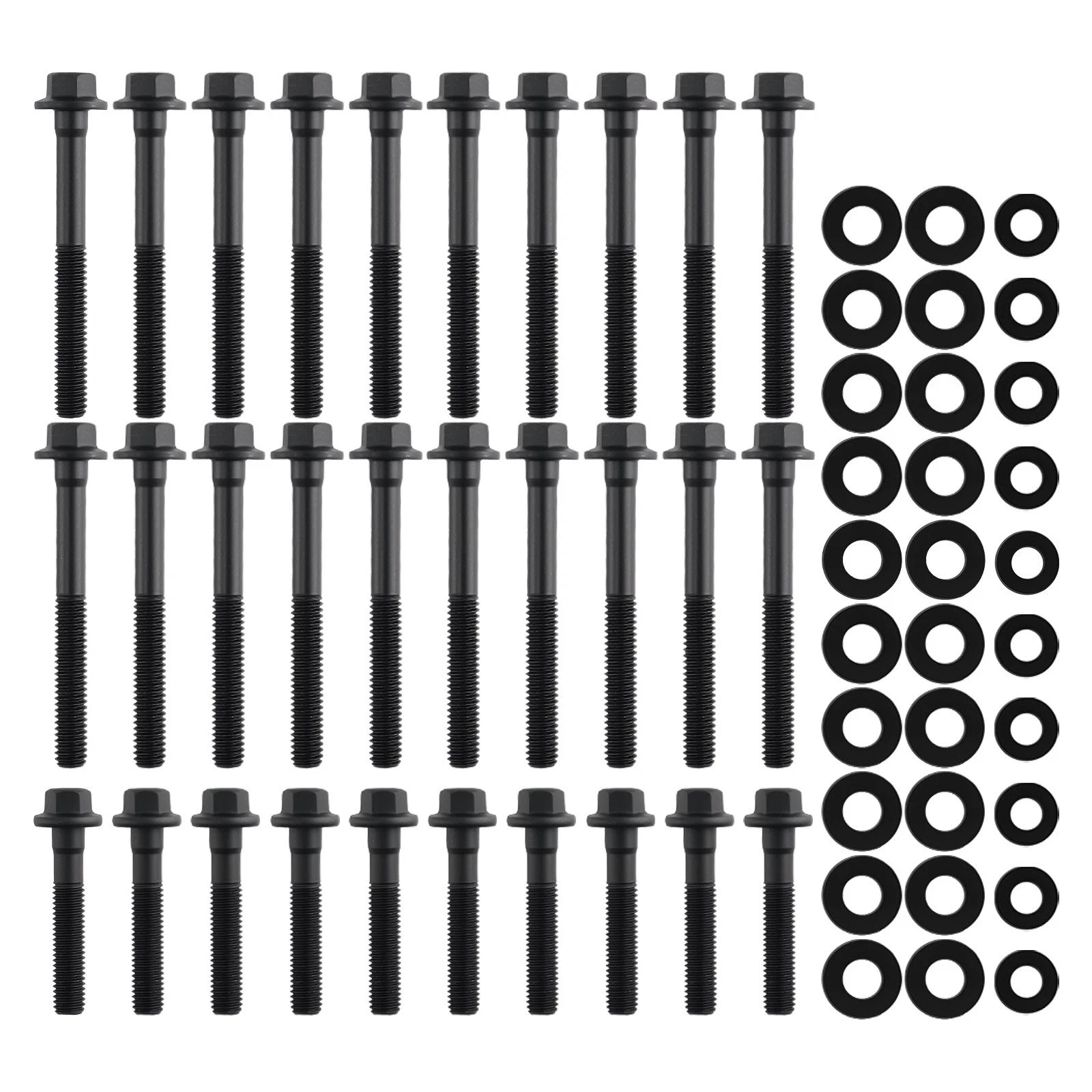 Head Bolts Set for Chevrolet GM Gen III LS1 LS6 4.8L 5.3L 5.7L 6.0L (2004–Present)