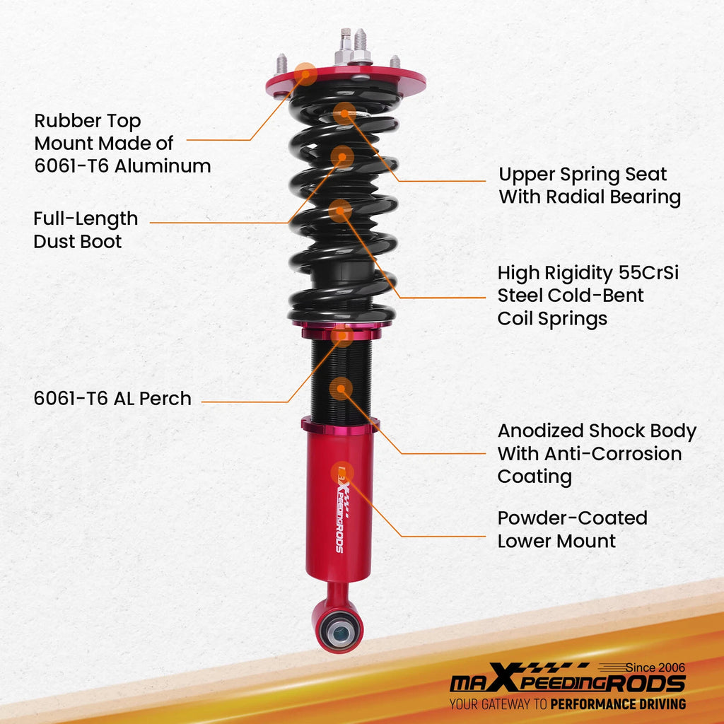Coilover Suspension Kit for Lexus LS400 (1990-1994)