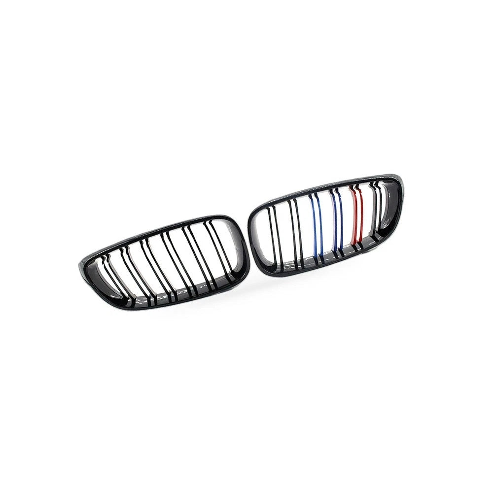 M-Style Gloss Black Tri-Color Grille for BMW 3 Series GT (2014–2016)