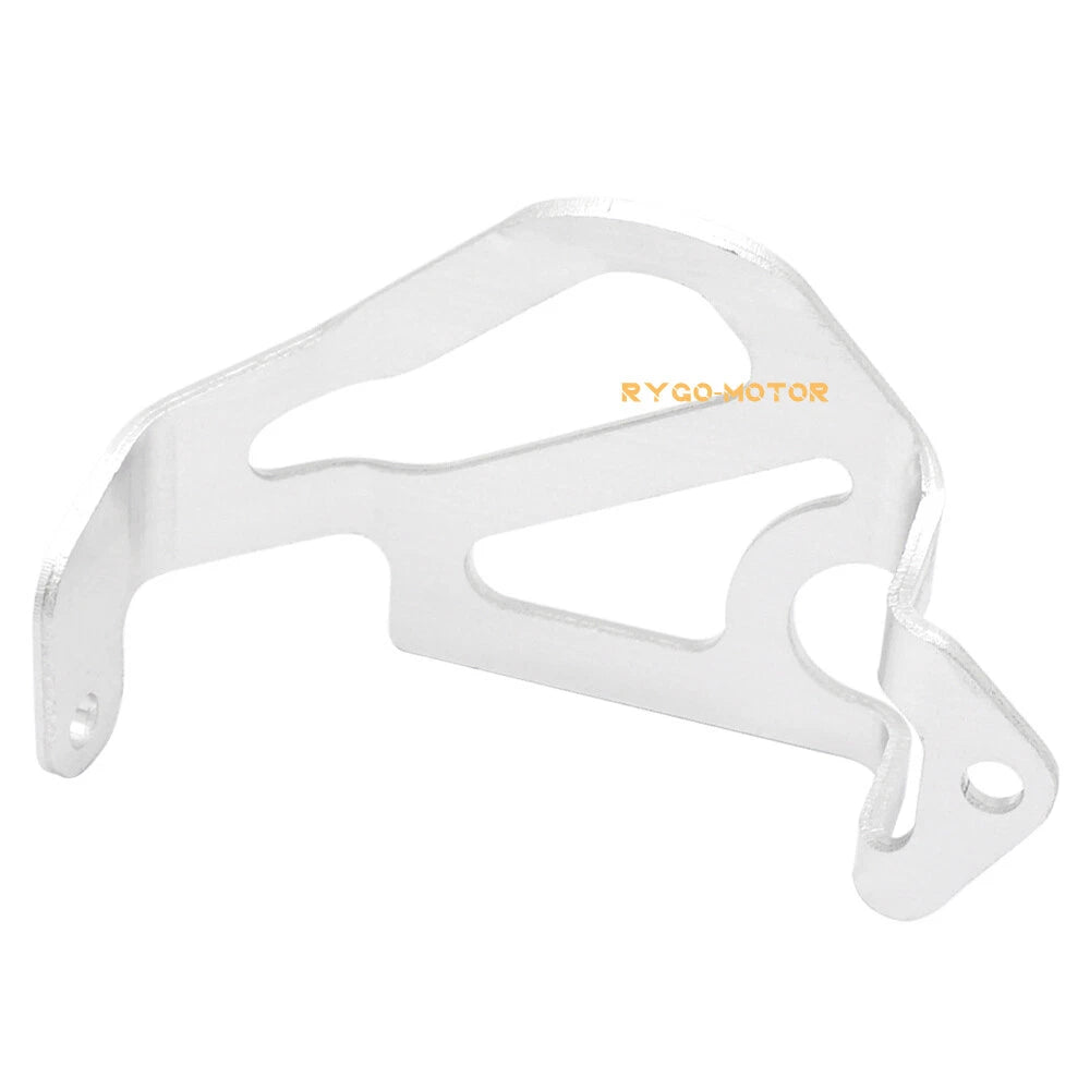 Rear Brake Caliper Guard Silver for Honda CR125R CR250R CR500R (1987–2001)