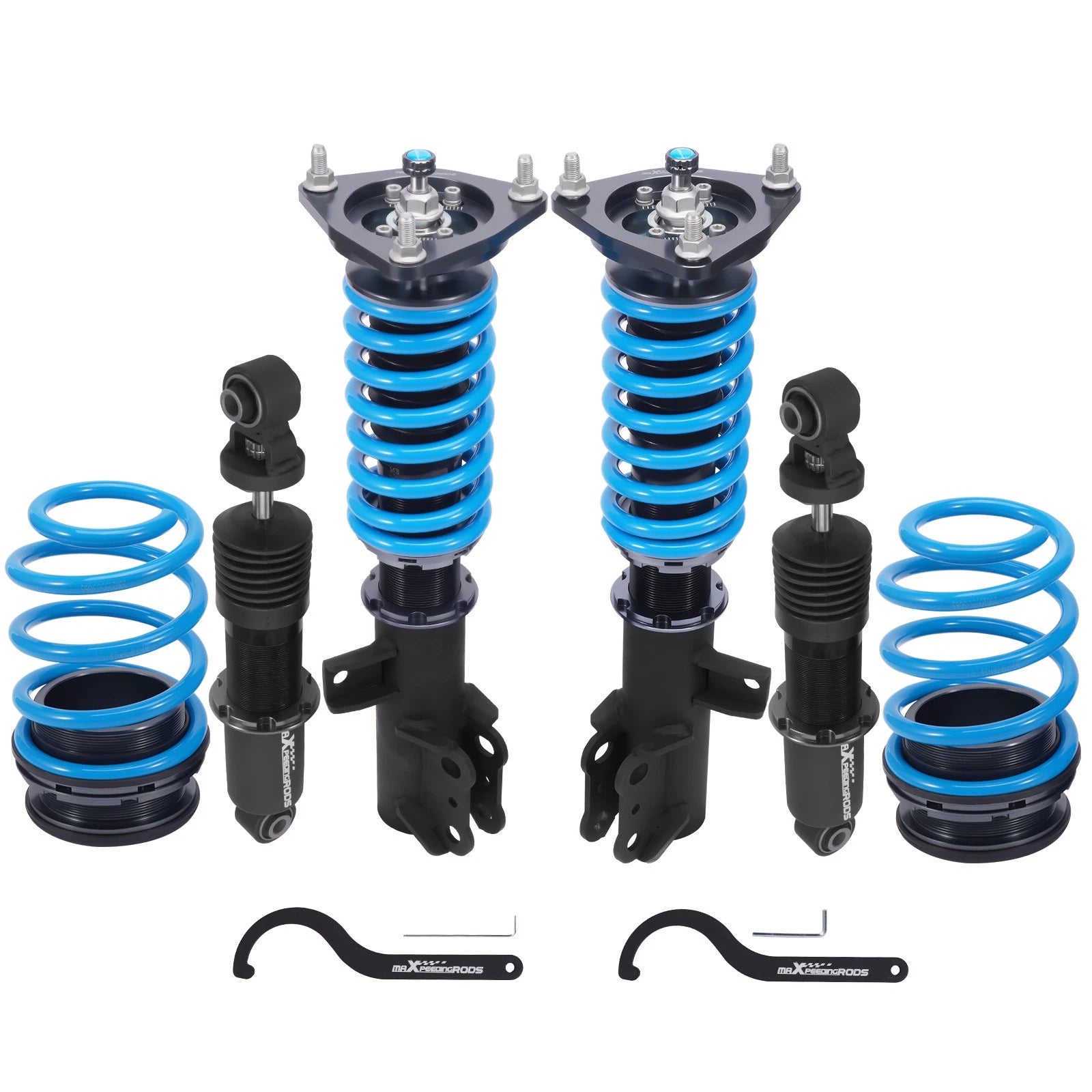 24 Level Adjustable Coilovers Suspension Kit for Kia Forte (2010–2013)