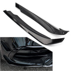 Front Lip Spoiler Fins Splitter for Mercedes Benz A-Class W176 (2016–2018)