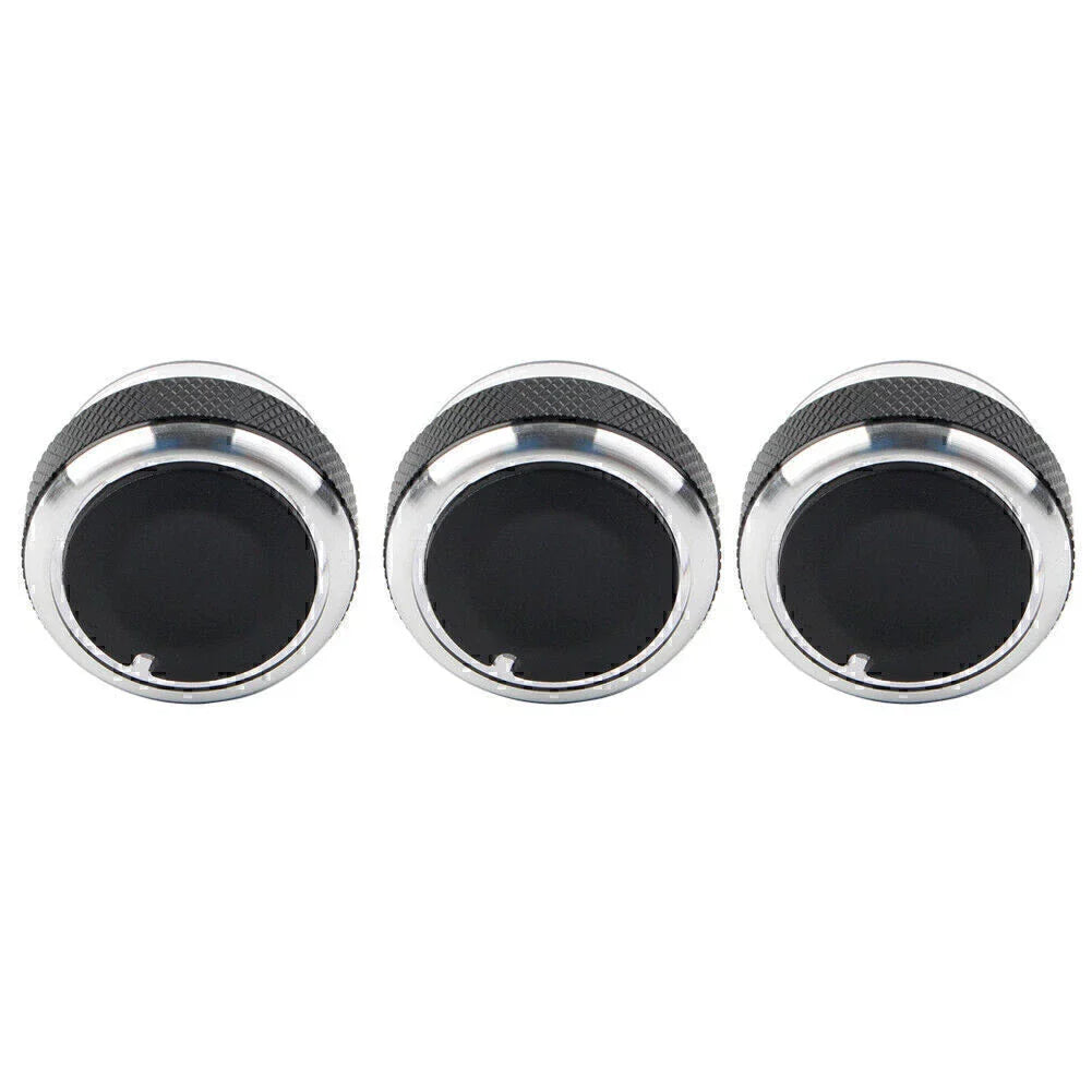 3 Pcs Air Conditioner Switch Knob Button for Ford Focus MK2 MK3 Mondeo (2004-2018)
