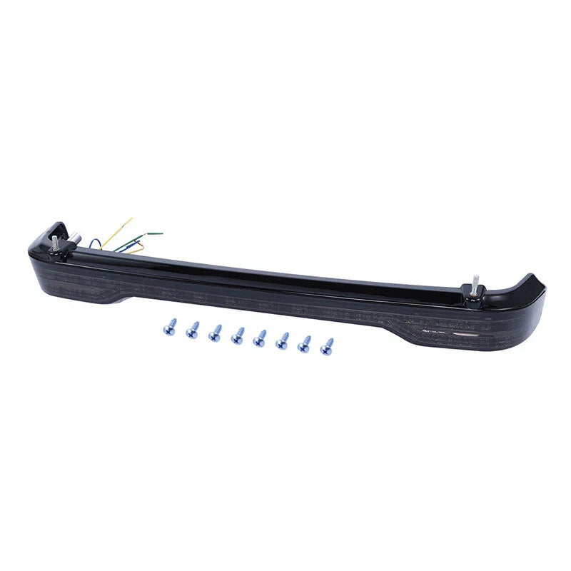 Chopped Trunk Backrest Luggage Rack Light for Harley Touring (2014-2025)