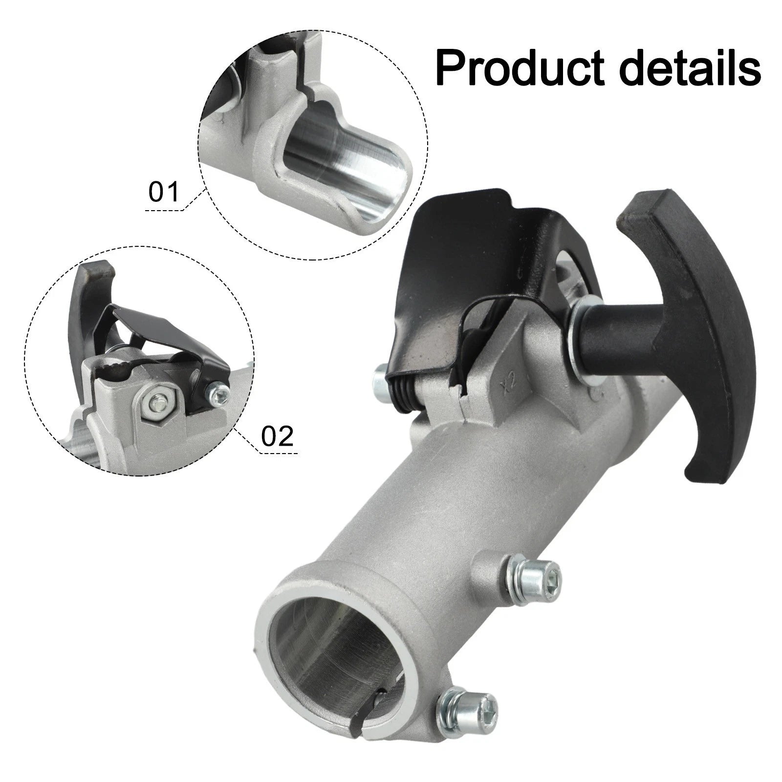 Extension Pole Connector for Garden Tool 26mm Shaft