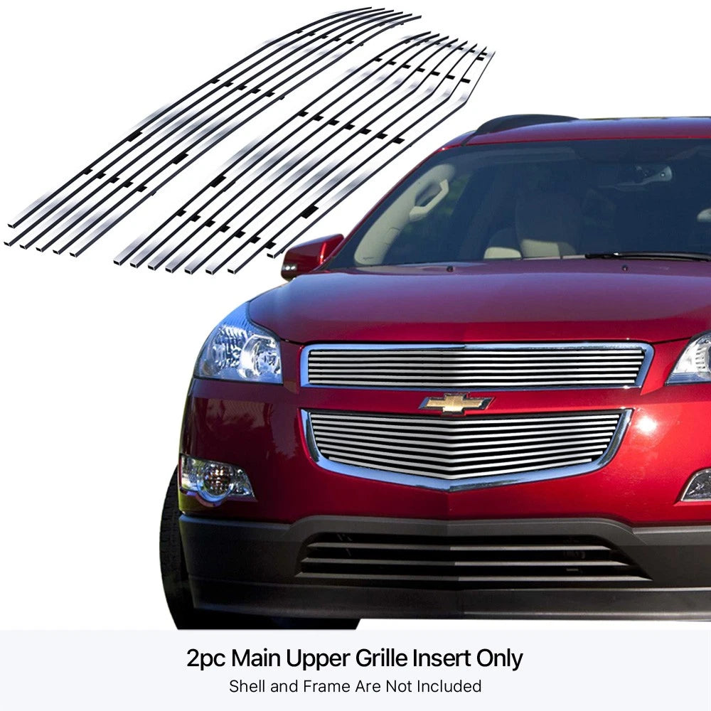 Chrome Billet Grille Insert for Chevy Traverse (2009-2012)