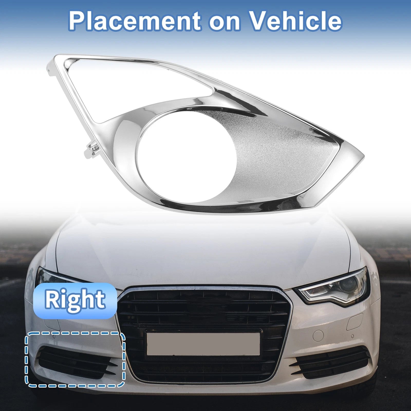 1 Pc Fog Light Grill for Toyota Avalon (2013–2015) No. 5212707060