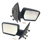 Pair Power Heated Manual Mirrors FO1321233 for Ford F-150 (2004–2008)