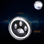 Clear Projector Lens LED Fog Lights for GMC Sierra 1500 2500HD 3500HD (2007–2014)